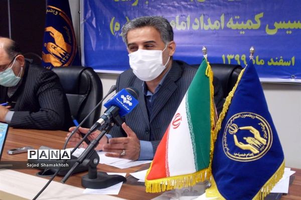 نشست خبری مدیرکل کمیته امداد امام خمینی(ره) استان خوزستان