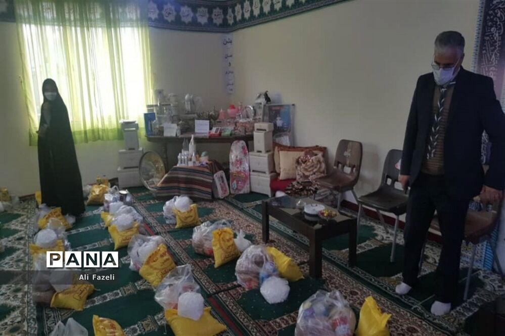 مراسم جشن نیکوکاری در هنرستان پویا ناحیه 7 مشهد