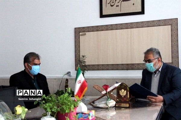 دیدار مدیرسازمان دانش‌آموزی خراسان جنوبی با معاون پرورشی، فرهنگی اداره‌کل آموزش و پرورش