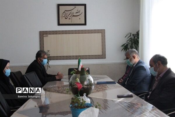 دیدار مدیرسازمان دانش‌آموزی خراسان جنوبی با معاون پرورشی، فرهنگی اداره‌کل آموزش و پرورش