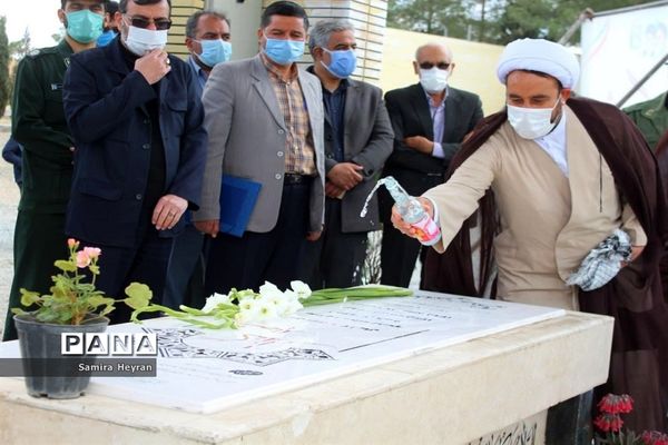 افتتاح یادمان شهدای گمنام دانشگاه صنعتی بیرجند