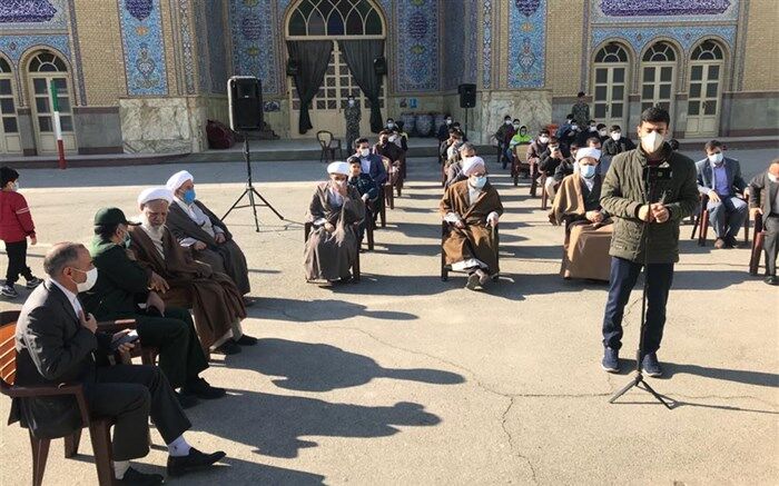 مراسم اعزام کاروان‌های مجازی راهیان نور درشهرستان پاکدشت