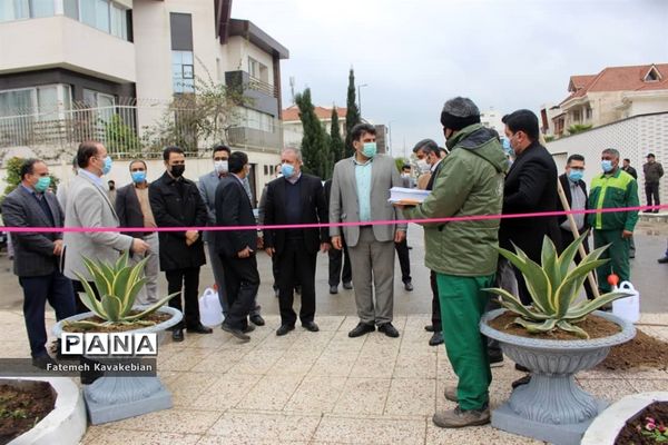 افتتاح پارک محله‌ای «مدافعان سلامت» در ساری