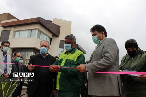 افتتاح پارک محله‌ای «مدافعان سلامت» در ساری
