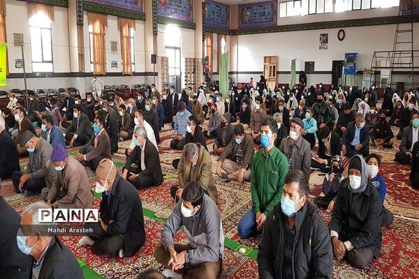 برگزاری سی و ششمین نمازجمعه سال1399درشهرستان خوسف