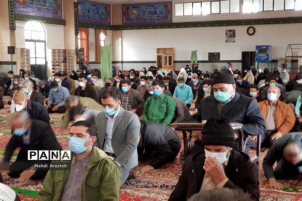 برگزاری سی و ششمین نمازجمعه سال1399درشهرستان خوسف