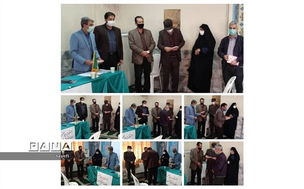 تجلیل از فعالان حوزه پرورشی دبیرستان دکتر حسابی چناران