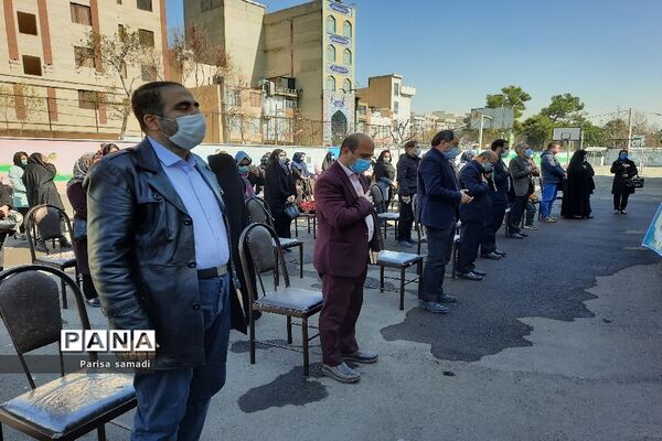 آیین جشن نیکوکاری در دبستان فرهنگ منطقه ۱۳