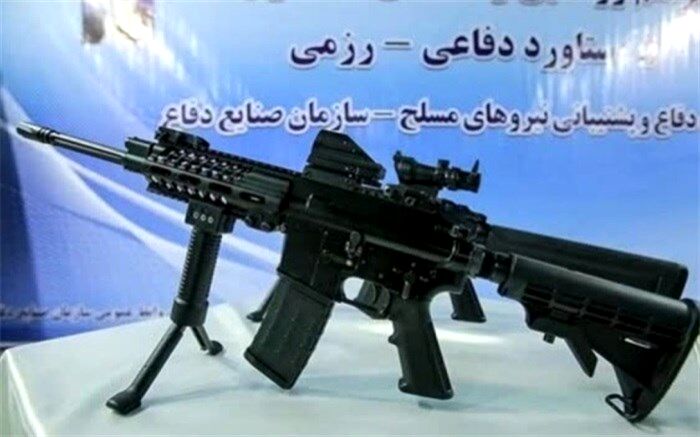 سلاح پیشرفته تهاجمی تمام ایرانی «مصاف» رونمایی شد