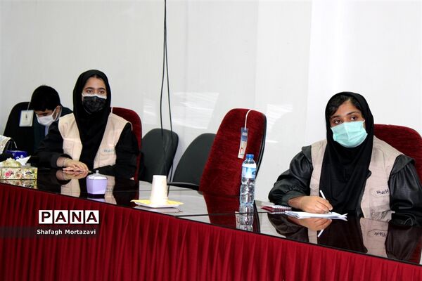 نشست  مدیرکل فرهنگی، هنری وزارت آموزش و پرورش با دانش‌‌آموزان خبرنگار مازندران