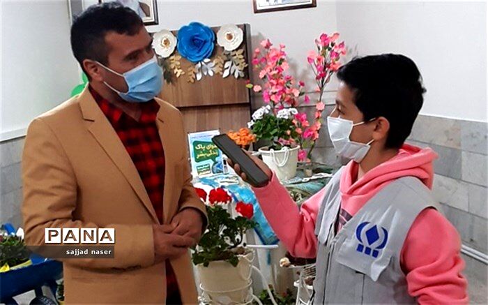 استقبال دانش آموزان کاشمر از جشنواره زیست محیطی
