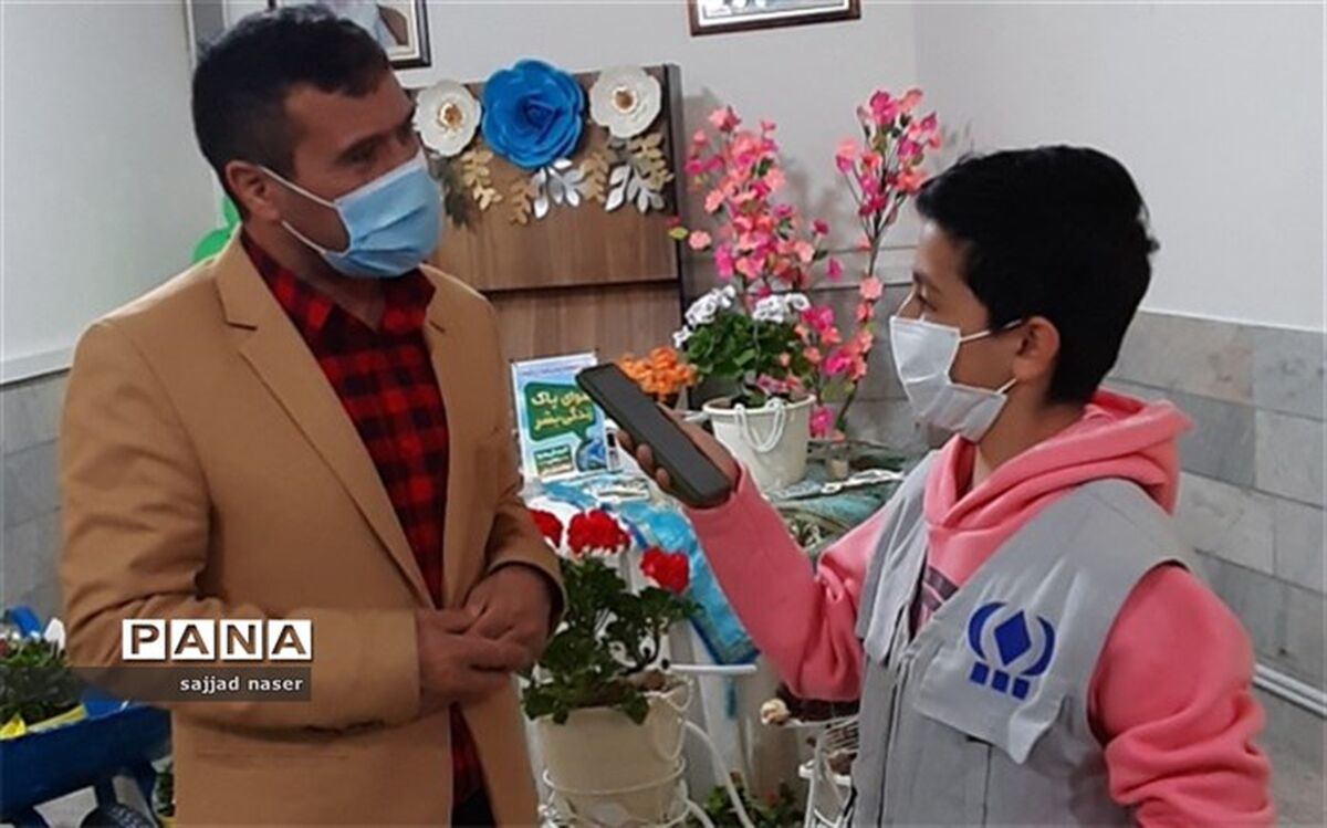 استقبال دانش آموزان کاشمر از جشنواره زیست محیطی