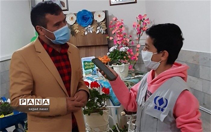 استقبال دانش آموزان کاشمر از جشنواره زیست محیطی