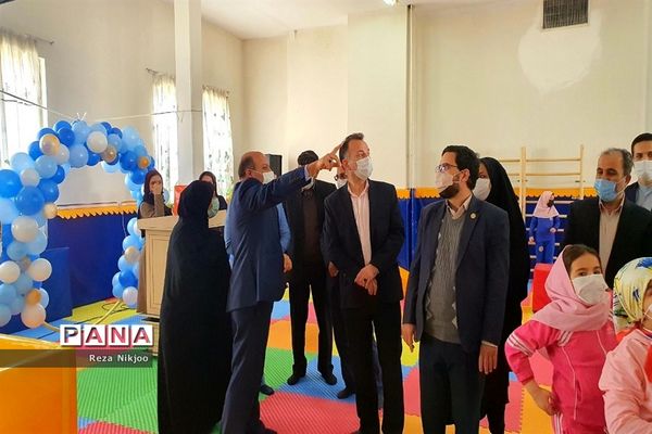 رونمایی از سالن ورزشی پویا در بهارستان یک