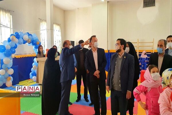 رونمایی از سالن ورزشی پویا در بهارستان یک