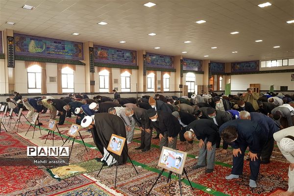 برگزاری سی وهفتمین نمازجمعه سال1399درشهرستان خوسف