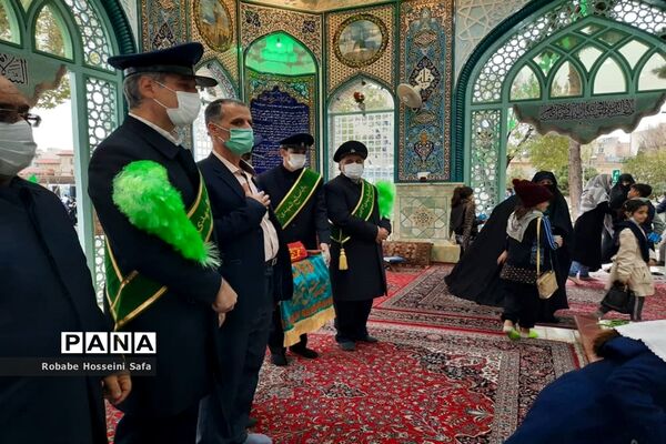مراسم اختتامیه کنگره سرداران و 4000 شهید منطقه 17 تهران، در دارالشهدای منطقه ۱۷