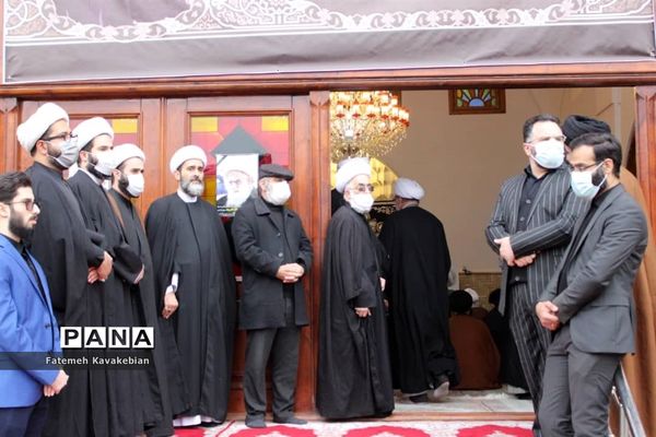 مراسم چهلم آیت‌الله عبدالله نظری خادم‌الشریعه