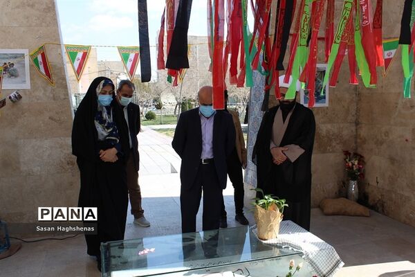 اردوی راهیان نور مجازی در بوستان شهدای گمنام قائمیه اسلامشهر