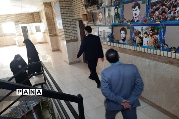 گلباران مزار شهدا و بازدید از موزه دفاع مقدس در ملارد