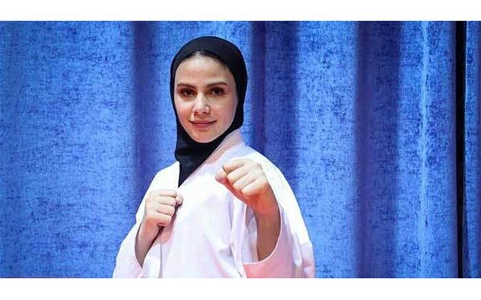 سارا بهمنیار به همراه تیم ملی عازم رقابت های لیگ کاراته وان استانبول شد