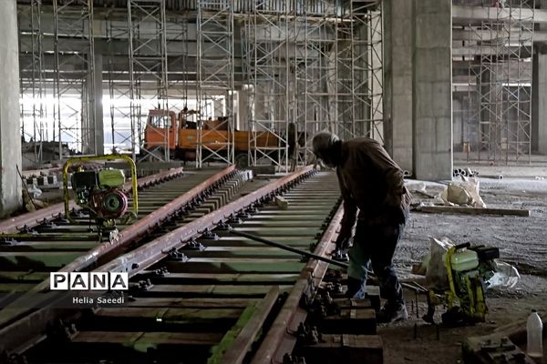 بازدید از نخستین پایانه زیر زمینی مترو