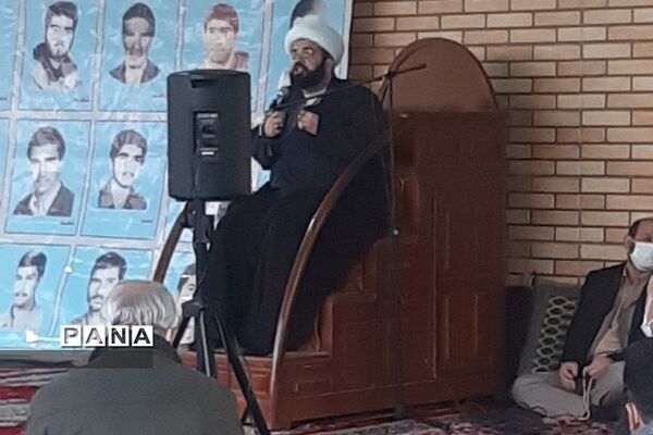 گرامیداشت روز شهید در مسجد ولیعصر(عج) بهشت‌زهرا تهران