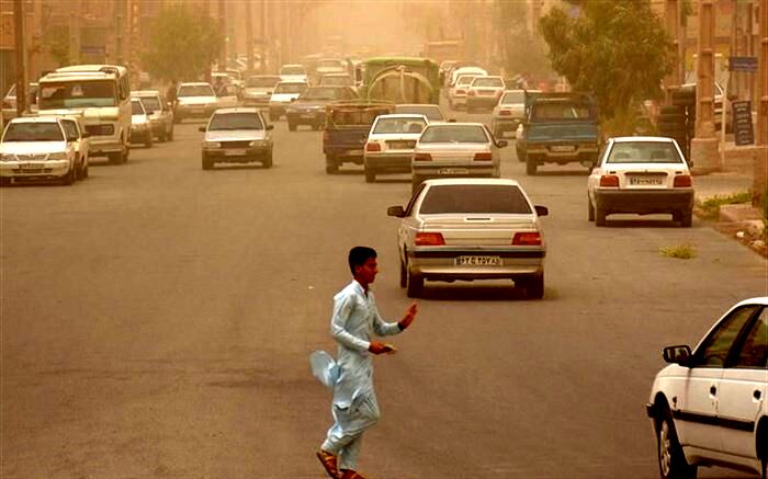 غلظت غبار در زاهدان به 44 برابر حد مجاز رسید