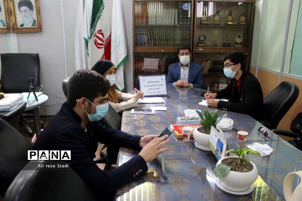 نشست نمایندگان مجلس دانش آموزی پسران شهرستان بوشهر