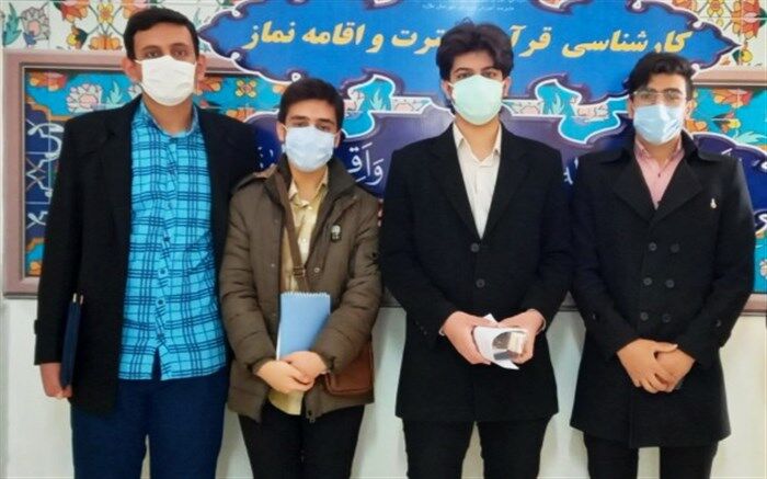 درخشش تیم مناظره شهید ابراهیم هادی شهرستان ملارد