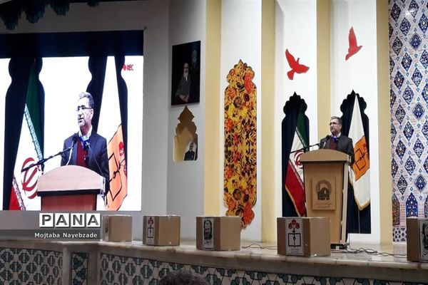 آیین افتتاحیه اردوهای مجازی راهیان نوردانش آموزان خراسان رضوی