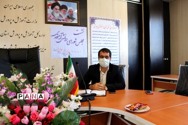 نشست مجلس دانش‌آموزی شهرستان نهاوند