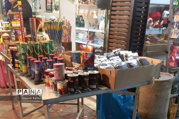 رونق بازار اجناس پرخطر چینی در کنار تهدیدات کرونا و چهارشنبه  آخر سال