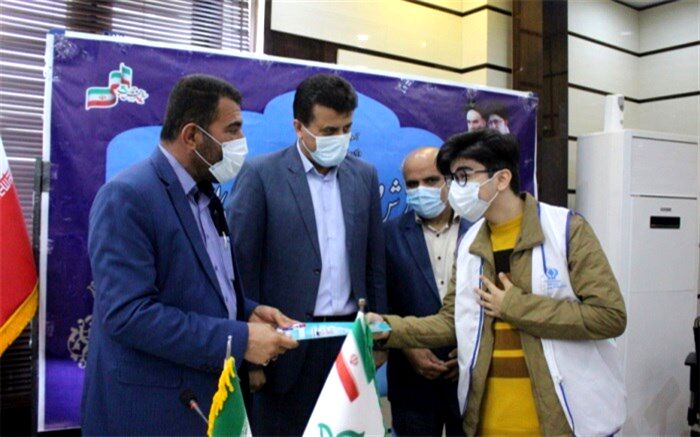 مراسم تجلیل از مدرسان و دانش‌آموزان خبرگزاری پانا استان بوشهر برگزار شد