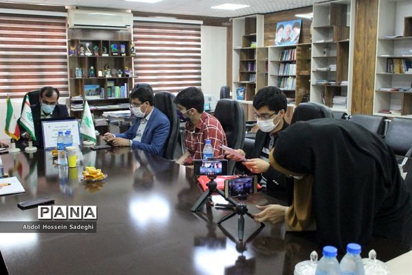 نشست هیات رئیسه مجلس دانش آموزی استان بوشهر