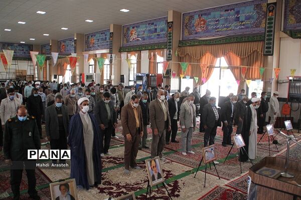 برگزاری اولین  نمازجمعه سال1400درشهرستان خوسف