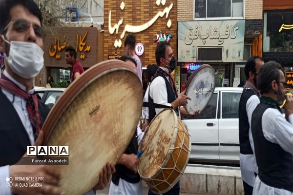 کارناوال استقبال از بهاردر کاشمر