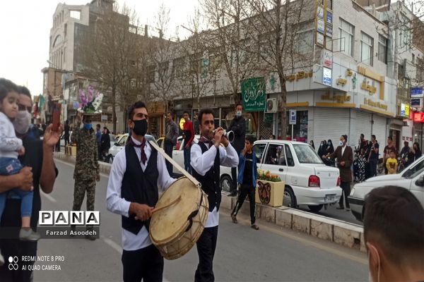 کارناوال استقبال از بهاردر کاشمر