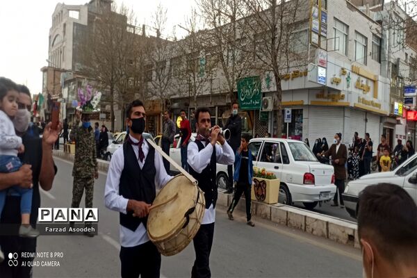کارناوال استقبال از بهاردر کاشمر