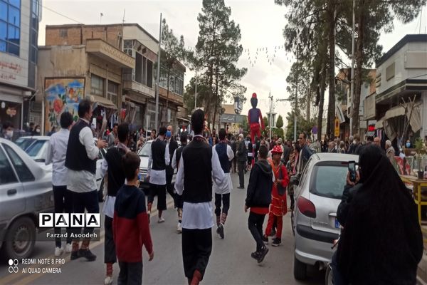 کارناوال استقبال از بهاردر کاشمر