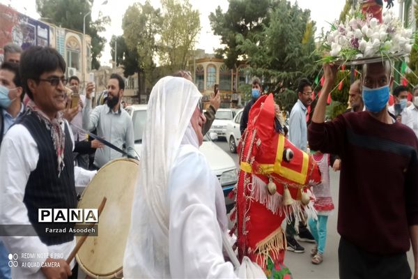 کارناوال استقبال از بهاردر کاشمر