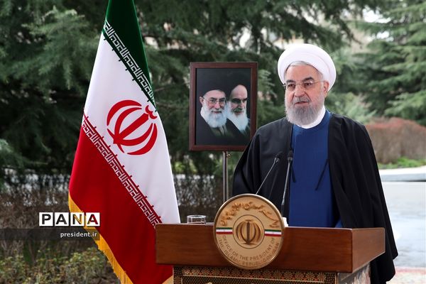 پیام نوروزی رئیس جمهوری به مناسبت آغاز سال ۱۴۰۰