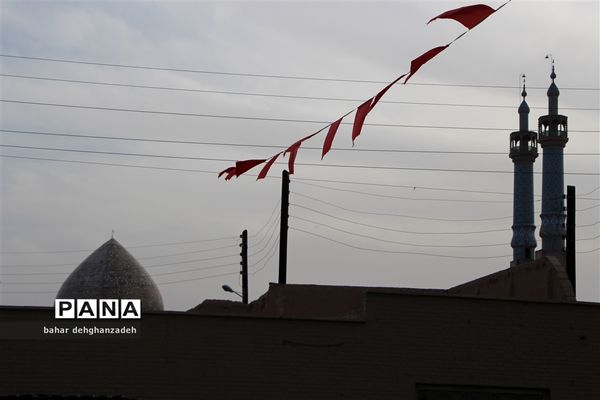 حال و هوای بافت جهانشهر یزد در ایام نوروز