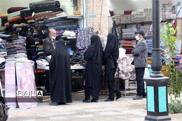 حال و هوای بافت جهانشهر یزد در ایام نوروز