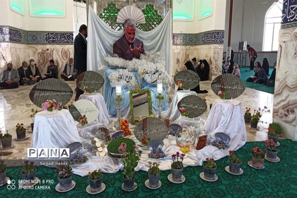 فعالیت های نوروزی  اعضای کانون میعاد در امامزاده سید محمد (ع)