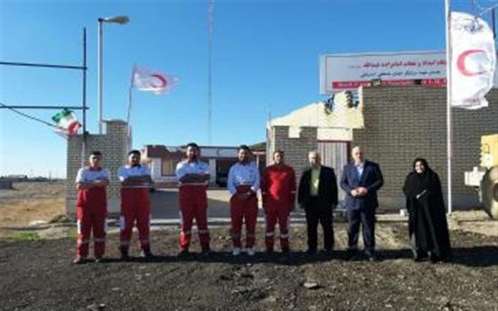 بازدید فرماندار ورامین از پایگاه امداد جاده‌ای هلال احمر