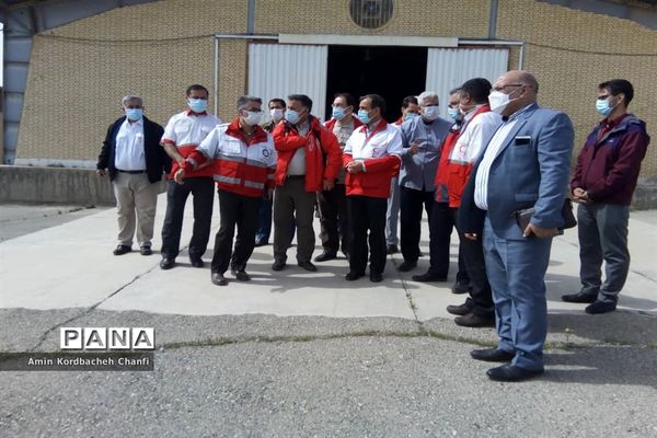 بازدیددبیرکل جمعیت هلال احمر از پایگاه های امداد و نجات بین شهری پاکدشت
