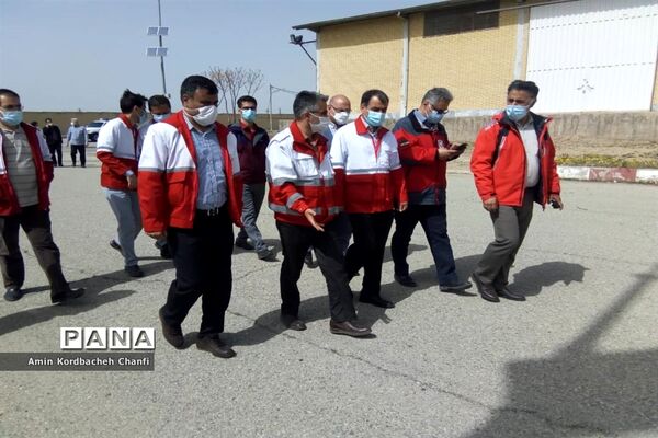 بازدیددبیرکل جمعیت هلال احمر از پایگاه های امداد و نجات بین شهری پاکدشت