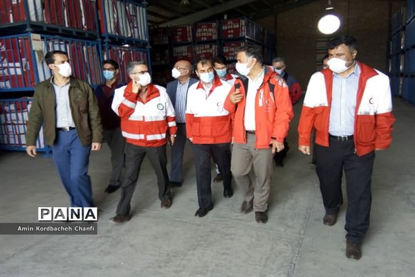 بازدیددبیرکل جمعیت هلال احمر از پایگاه های امداد و نجات بین شهری پاکدشت