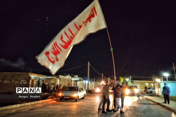 کاروان شادی شهرداری امیدیه ویژه میلاد حضرت مهدی صاحب زمان( عج)